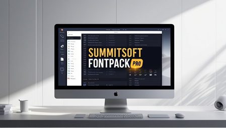 Summitsoft FontPack Pro – La Mejor Colección de Fuentes