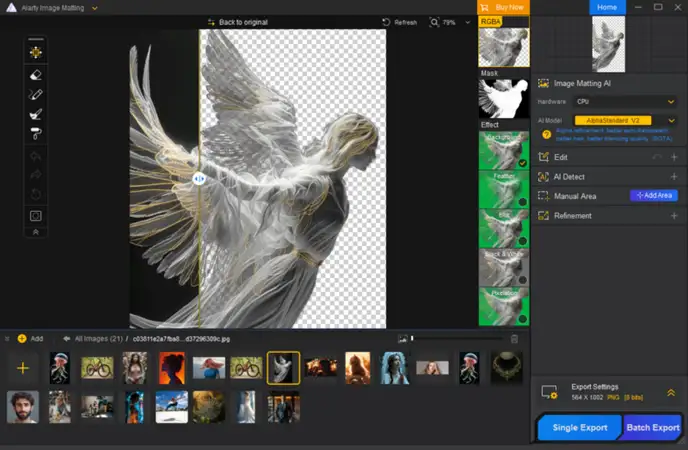 Aiarty Image Matting full