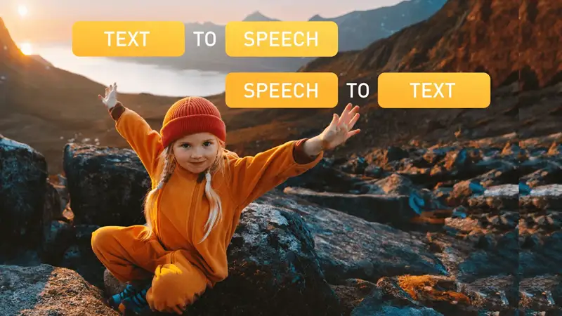 Magix Photostory text to speech