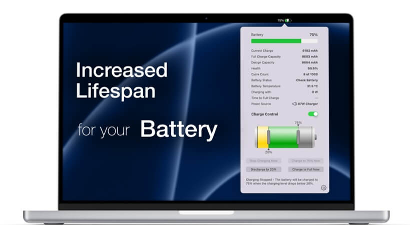 Energiza Battery Monitor full