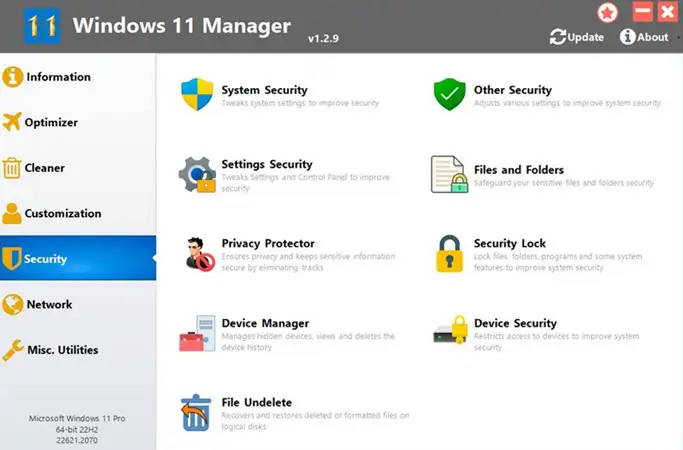 Yamicsoft Windows Manager full