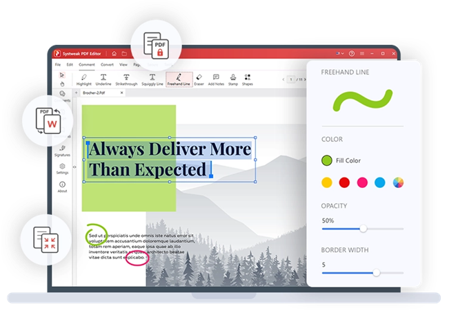 Systweak PDF Editor Pro full