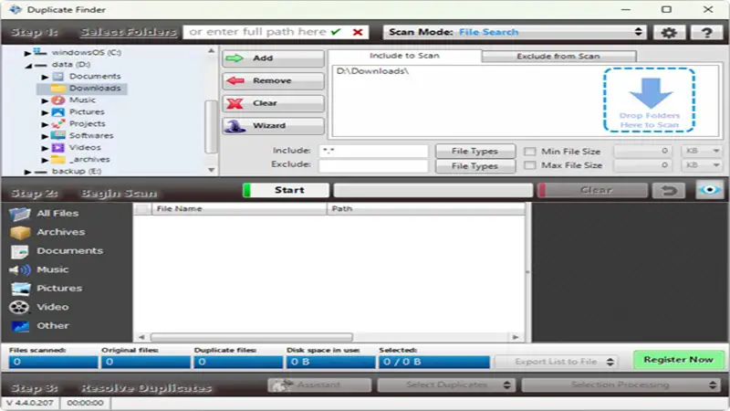 Duplicate File Finder Professional full