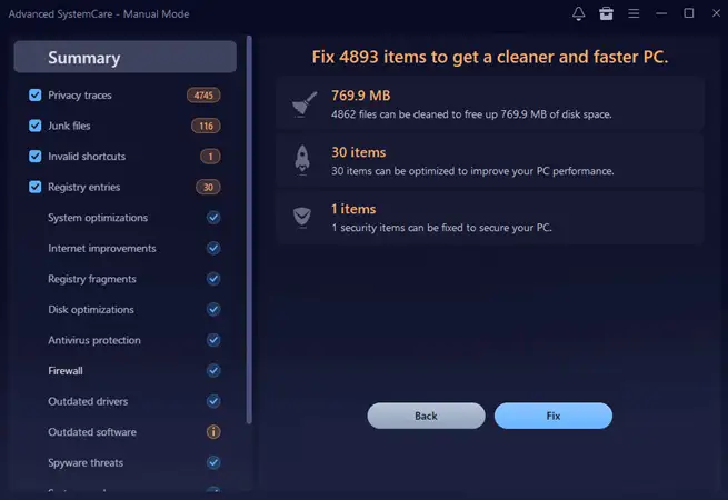 Advanced SystemCare 19 gratis