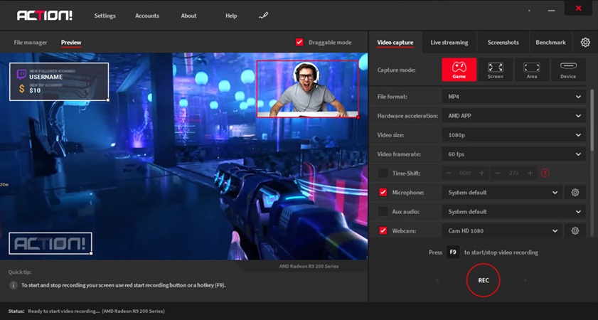 Mirillis Action 2026 novedades