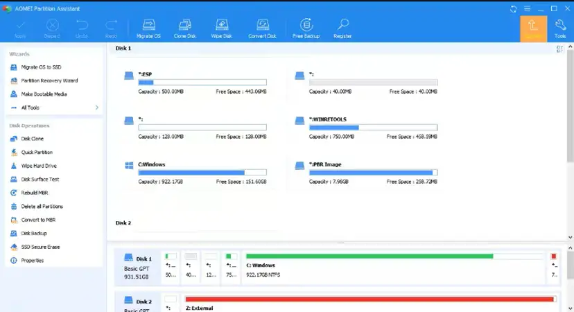AOMEI Partition Assistant Technician 10.11 full