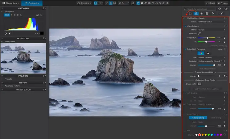 DxO PhotoLab 9.10 - Análisis completo: novedades, DeepPRIME XD3 y comparativa con Lightroom 2026
